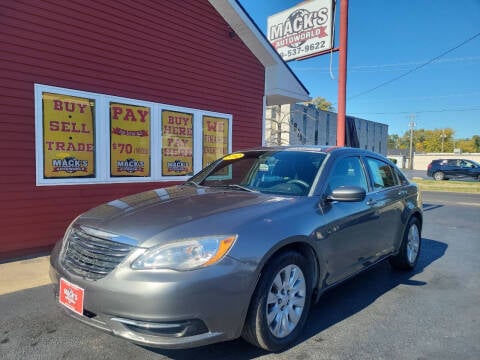 2012 Chrysler 200 for sale at Mack's Autoworld in Toledo OH