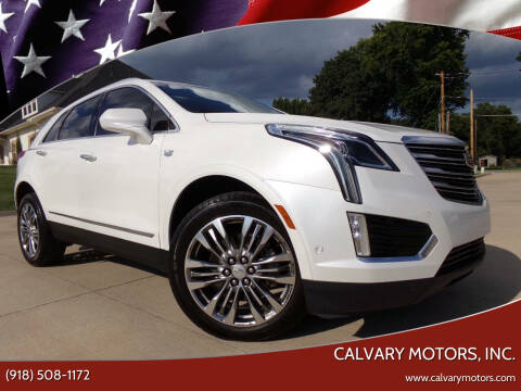 2017 Cadillac XT5 for sale at Calvary Motors, Inc. in Bixby OK