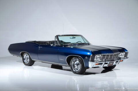 1967 Chevrolet Impala for sale at Motorcar Classics in Farmingdale NY