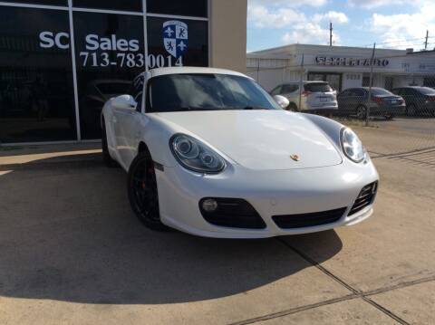2009 Porsche Cayman for sale at SC SALES INC in Houston TX