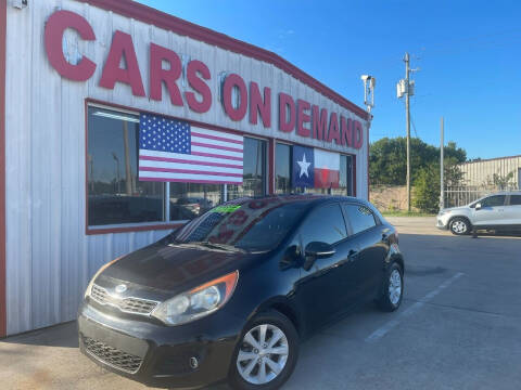 2013 Kia Rio 5-Door for sale at Cars On Demand 2 in Pasadena TX