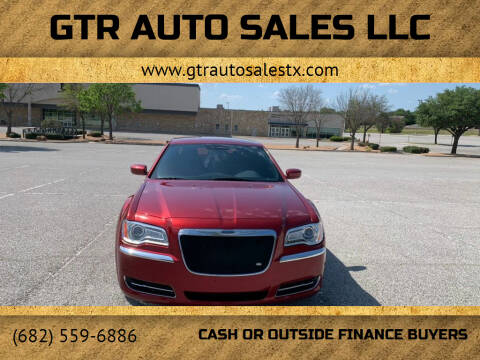 2012 Chrysler 300 for sale at GTR Auto Sales LLC in Haltom City TX
