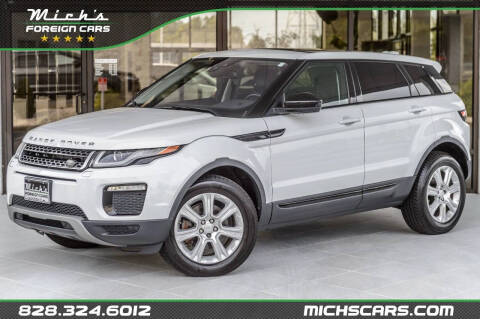 2018 Land Rover Range Rover Evoque for sale at Mich's Foreign Cars in Hickory NC