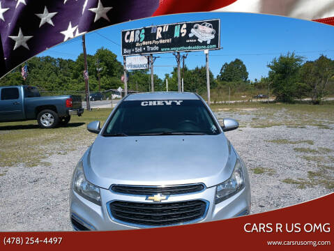 2015 Chevrolet Cruze for sale at Cars R Us OMG in Macon GA