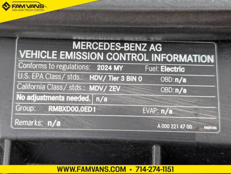 2024 Mercedes-Benz eSprinter 2500