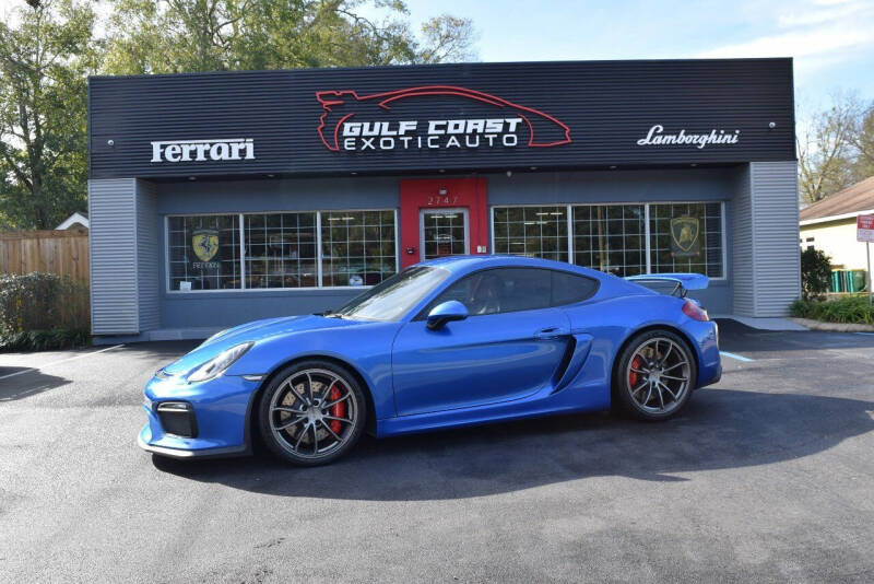 2016 Porsche Cayman for sale at Gulf Coast Exotic Auto in Gulfport MS