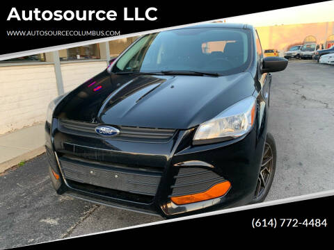 2016 Ford Escape for sale at Autosource LLC in Columbus OH