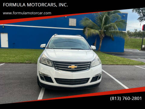 2016 Chevrolet Traverse for sale at FORMULA MOTORCARS, INC. in Tampa FL