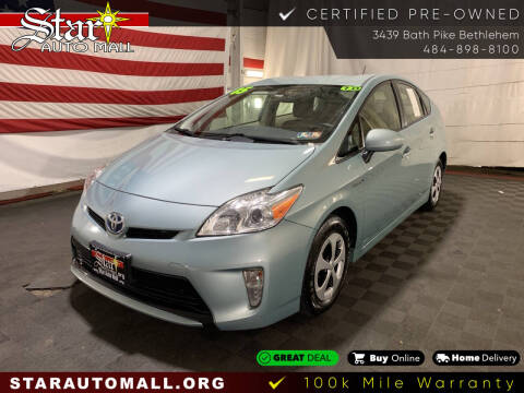 2015 Toyota Prius for sale at STAR AUTO MALL 512 in Bethlehem PA