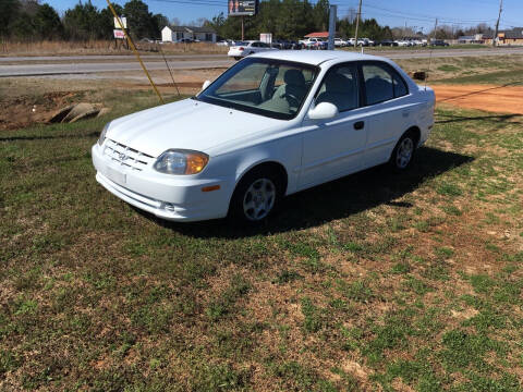 2003 Hyundai Accent for sale at B AND S AUTO SALES in Meridianville AL