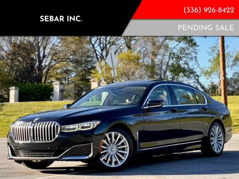 2022 BMW 7 Series for sale at Sebar Inc. in Greensboro NC
