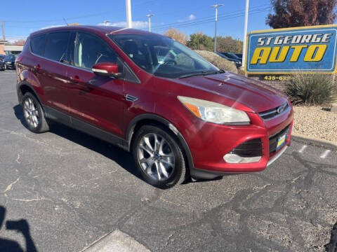 2013 Ford Escape for sale at St George Auto Gallery in Saint George UT