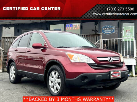 2009 Honda CR-V for sale at CERTIFIED CAR CENTER in Fairfax VA