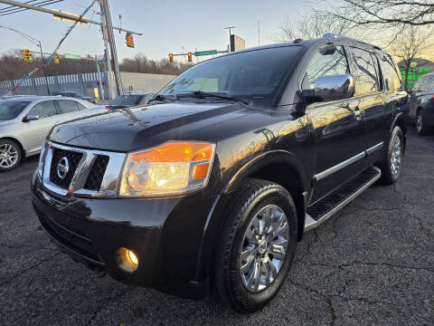 2015 Nissan Armada for sale at Cedar Auto Group LLC in Akron OH