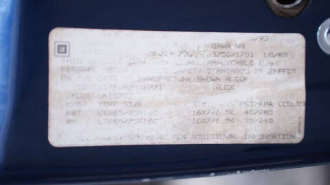 1993 Chevrolet C/K 1500 Series