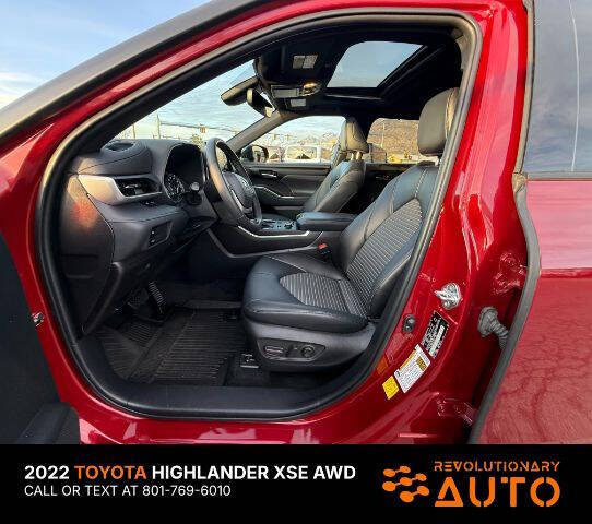 2022 Toyota Highlander XSE