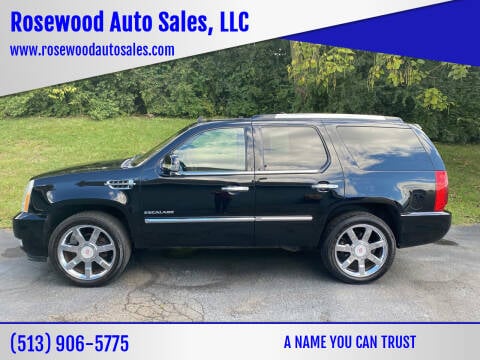 2011 Cadillac Escalade for sale at Rosewood Auto Sales, LLC in Hamilton OH