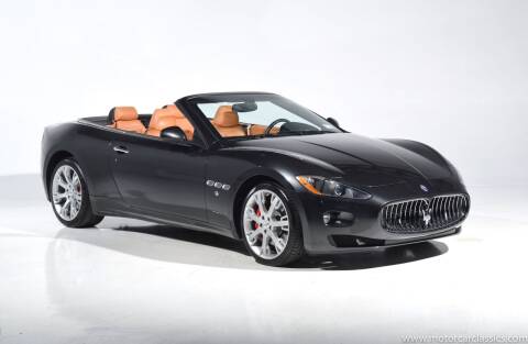 2012 Maserati GranTurismo for sale at Motorcar Classics in Farmingdale NY