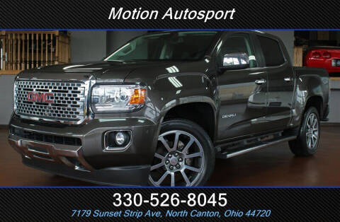2019 GMC Canyon for sale at Motion Auto Sport in North Canton OH