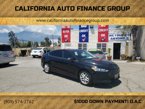 2014 Ford Fusion for sale at CALIFORNIA AUTO FINANCE GROUP in Fontana CA