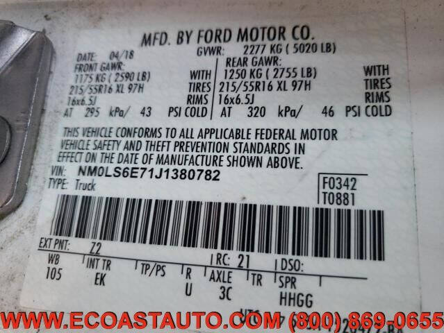 2018 Ford Transit Connect