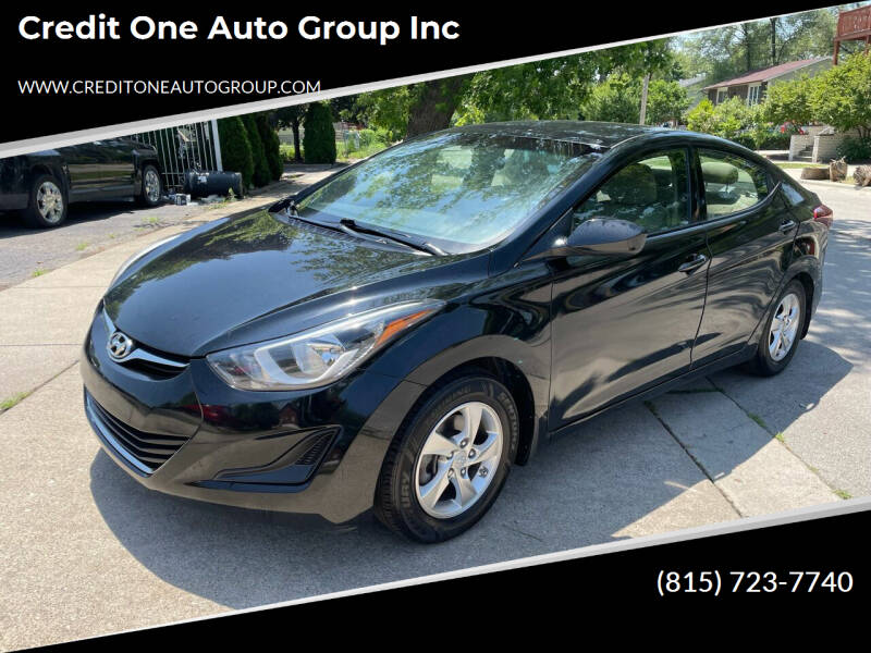 2015 Hyundai Elantra for sale at Credit One Auto Group inc in Joliet IL