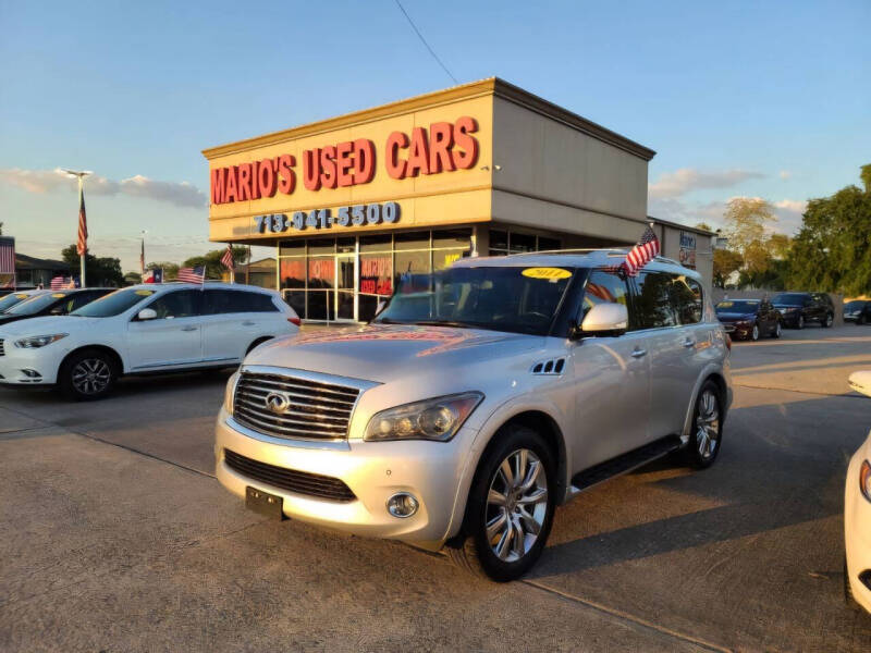 Used 2011 INFINITI QX 56 with VIN JN8AZ2ND1B9701540 for sale in Houston, TX