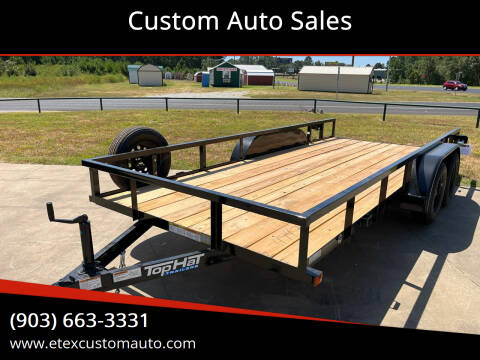 2023 Top Hat 16x77 Utility Trailer for sale at Custom Auto Sales - TRAILERS in Longview TX