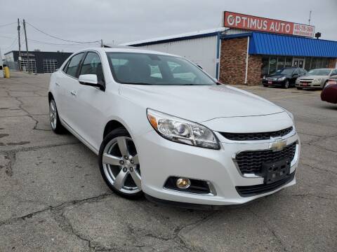 2015 Chevrolet Malibu for sale at Optimus Auto in Omaha NE