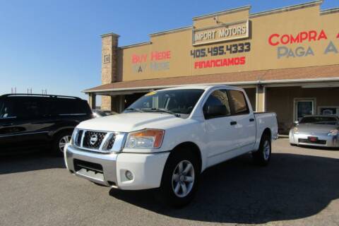 2012 Nissan Titan for sale at Import Motors in Bethany OK