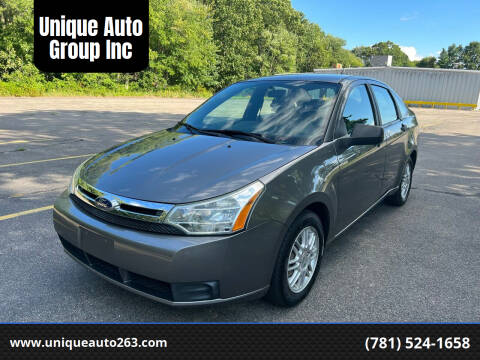 2011 Ford Focus for sale at Unique Auto Group Inc in Whitman MA