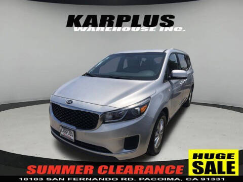 2017 Kia Sedona for sale at Karplus Warehouse in Pacoima CA