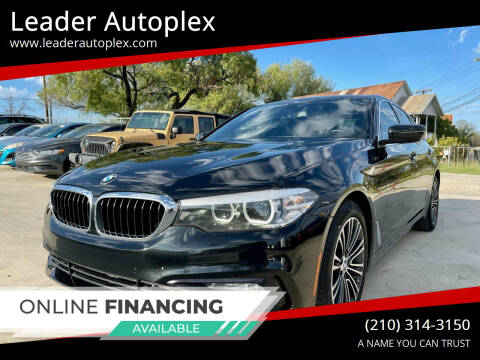 2018 BMW 5 Series for sale at Leader Autoplex in San Antonio TX