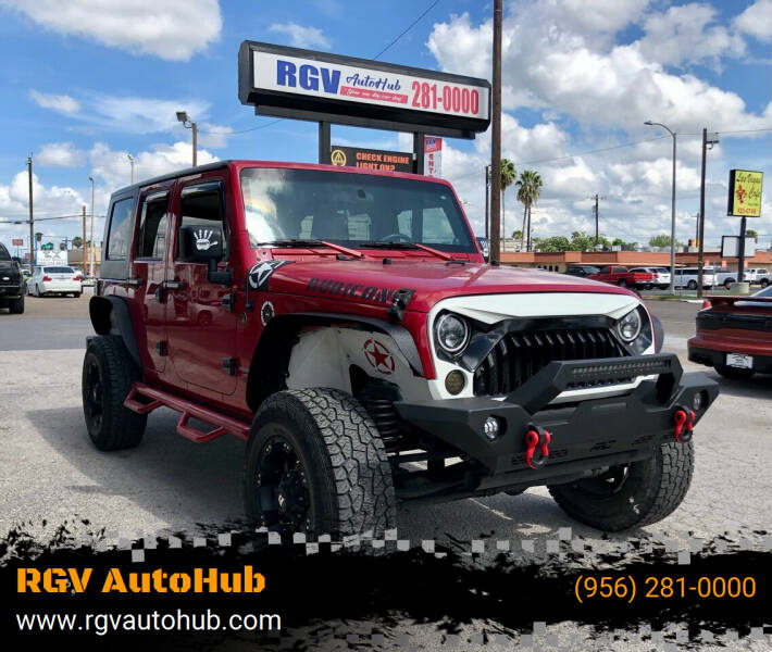 2009 Jeep Wrangler Unlimited for sale at RGV AutoHub in Harlingen TX