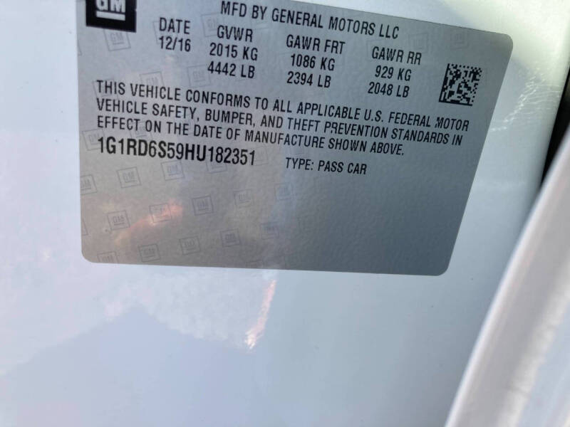 2017 Chevrolet Volt Premier