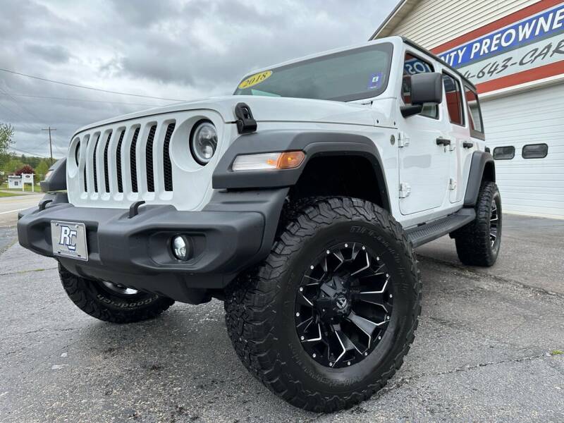 2018 Jeep Wrangler Unlimited for sale at Ritchie County Preowned Autos in Harrisville WV