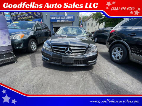 2014 Mercedes-Benz C-Class for sale at Goodfellas Auto Sales LLC in Clifton NJ