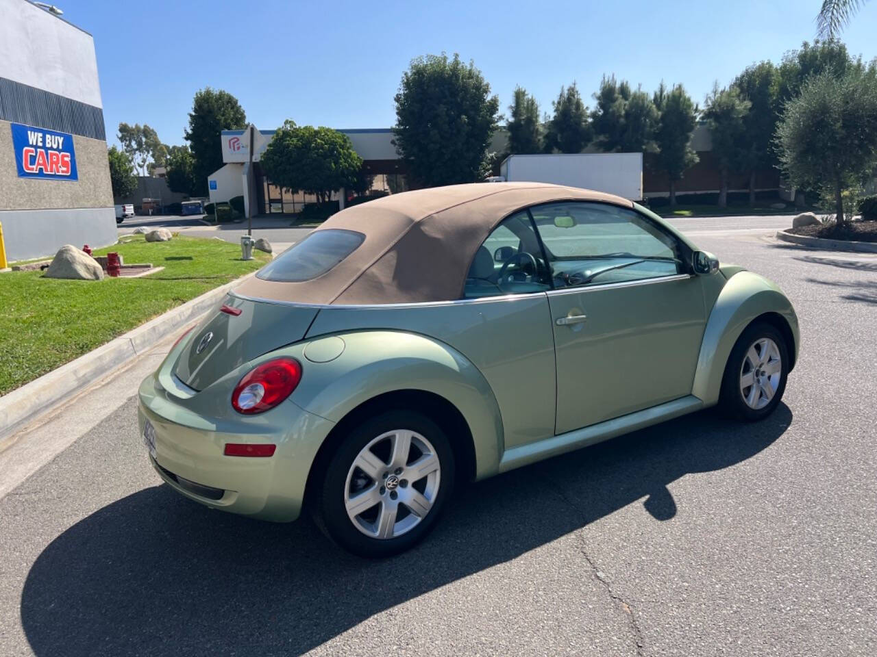 2007 Volkswagen New Beetle Convertible for sale at ZRV AUTO INC in Brea, CA