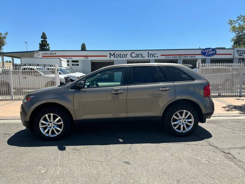 2013 Ford Edge for sale at MOTOR CARS INC in Tulare CA
