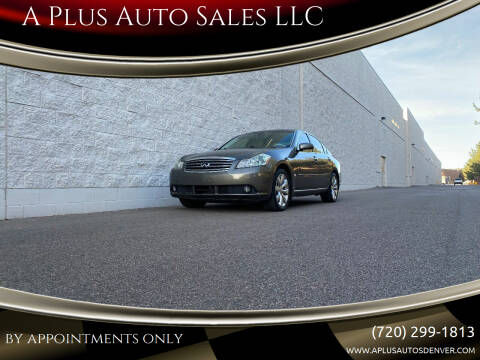 2006 Infiniti M35 for sale at A Plus Auto Sales LLC in Denver CO
