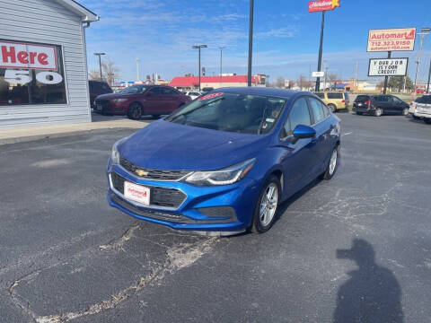 2018 Chevrolet Cruze for sale at Automart 150 in Council Bluffs IA