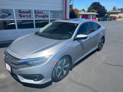 2016 Honda Civic for sale at Good Cars Good People in Salem OR