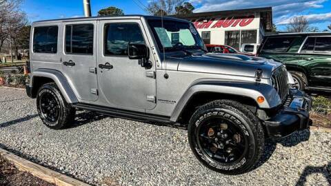 2015 Jeep Wrangler Unlimited for sale at Beach Auto Brokers in Norfolk VA