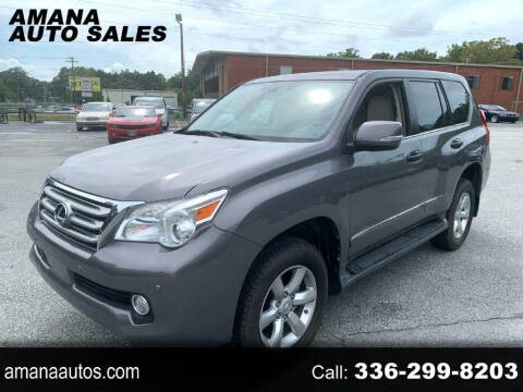 2013 Lexus GX 460 for sale at AMANA AUTO SALES in Greensboro NC