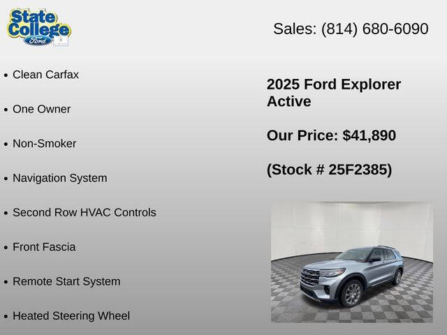 2025 Ford Explorer Active