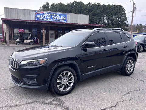 2019 Jeep Cherokee for sale at Greenbrier Auto Sales in Greenbrier AR