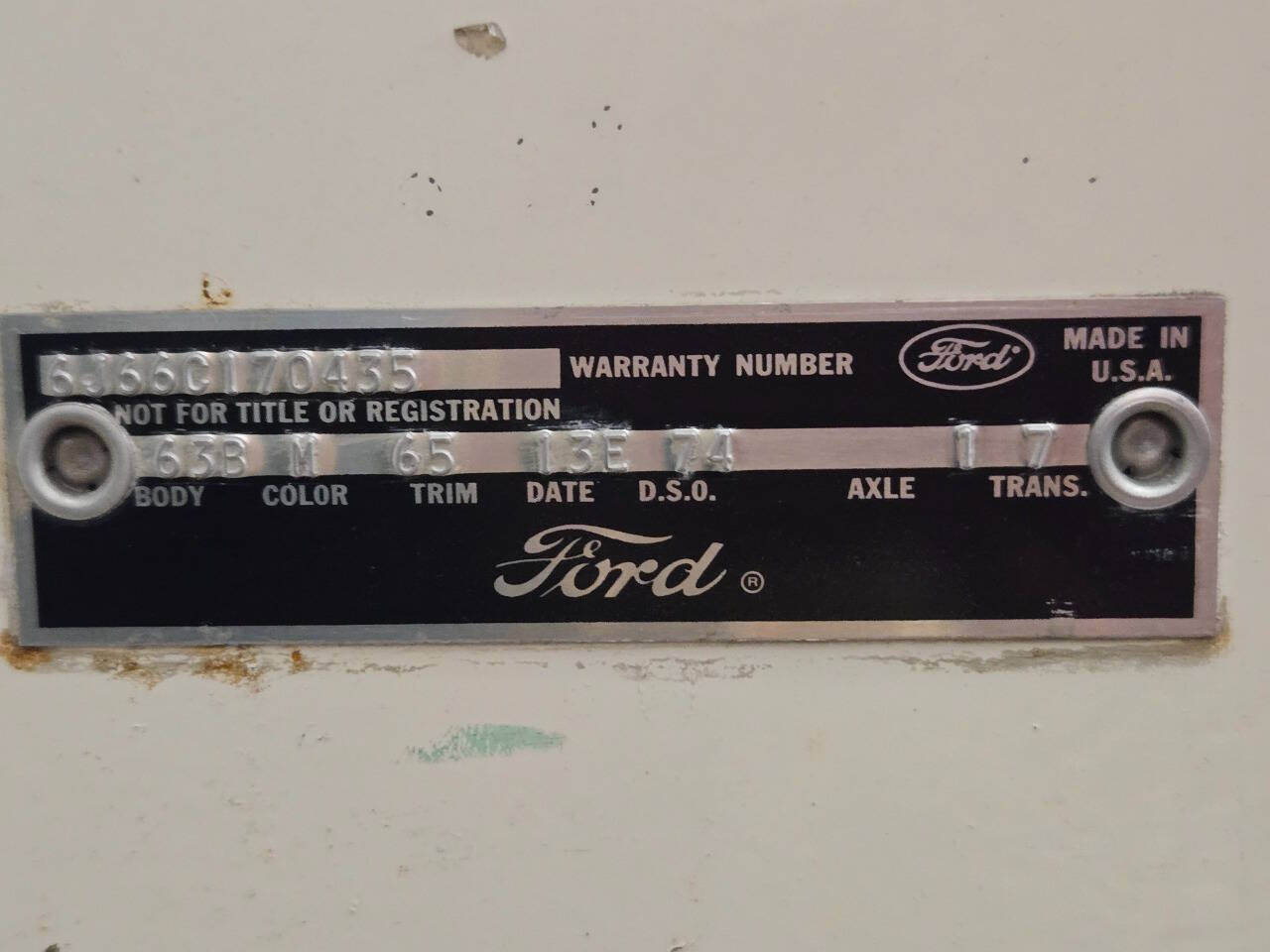 1966 Ford Galaxie 500 5