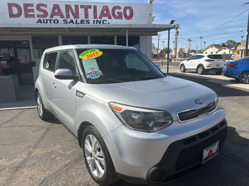 2015 Kia Soul for sale at DESANTIAGO AUTO SALES in Yuma AZ