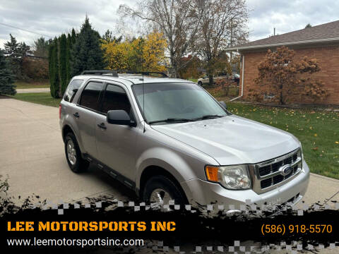 2010 Ford Escape for sale at LEE MOTORSPORTS INC in Mount Clemens MI