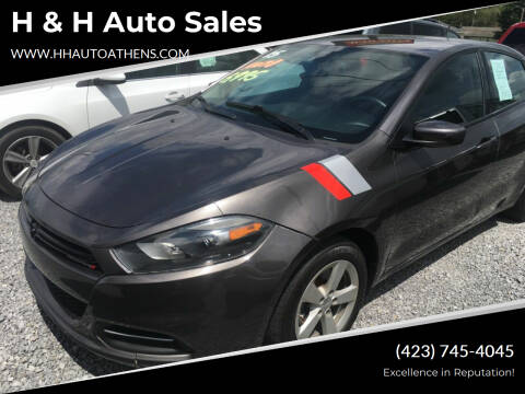 2015 Dodge Dart for sale at H & H Auto Sales in Athens TN